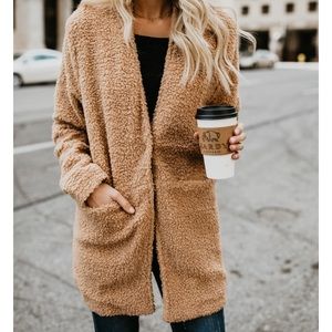 VICI Collection Teddy Bear Pocket Jacket